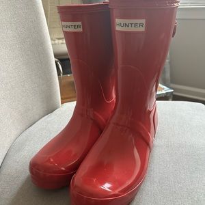Red Hunter Boots